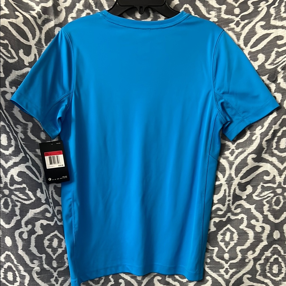 Boys Nike Blue Graphic Kid's Shirt - Picture 5 of 10